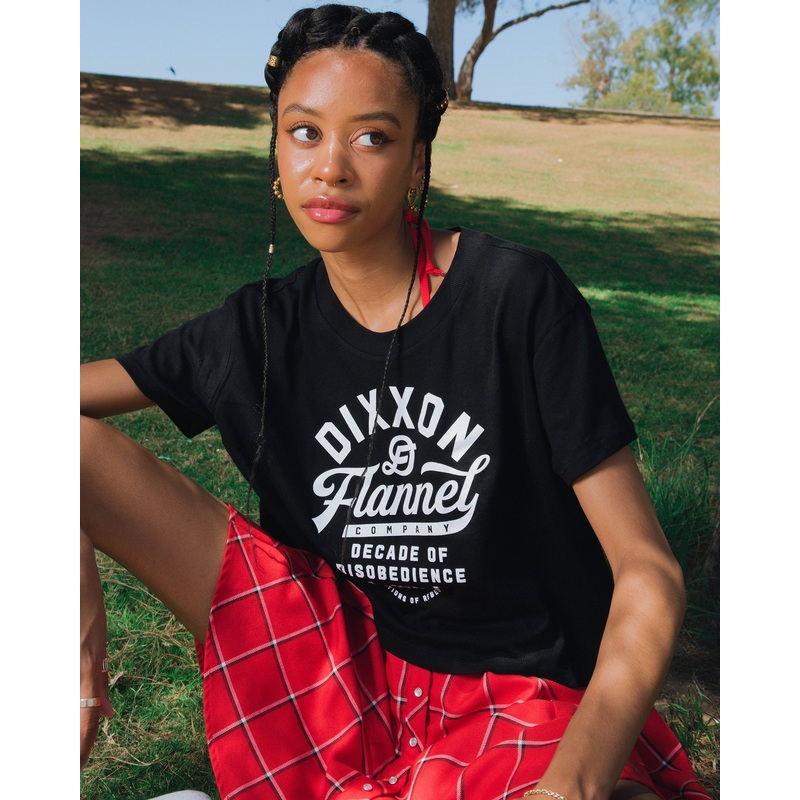 Women’s Pastime Crop Top – Black
