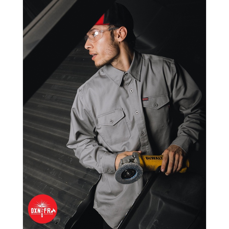 WorkForce FR Work Shirt – Gray