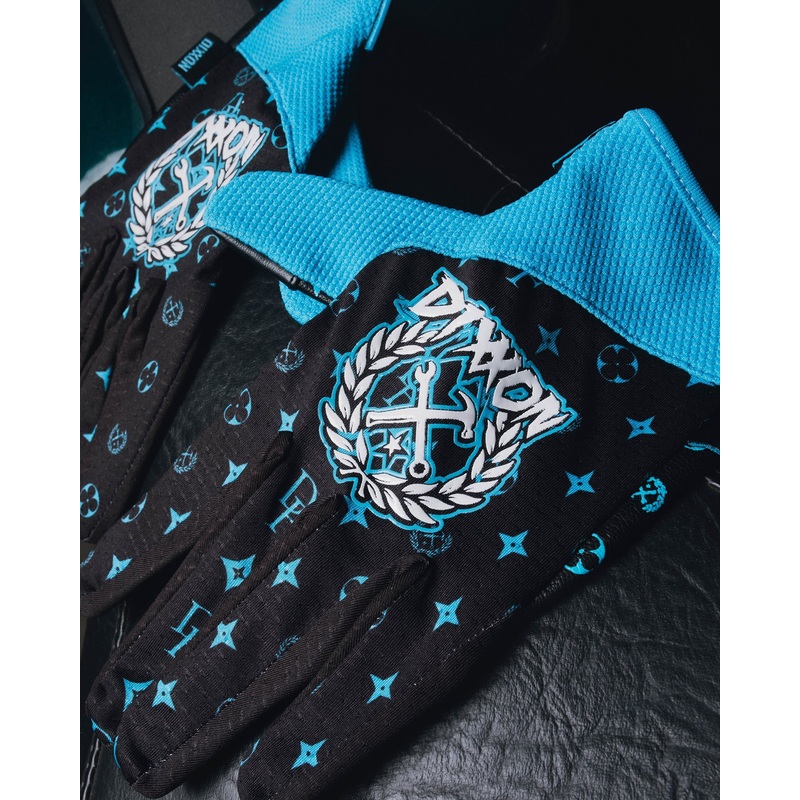 Bougie Moto Gloves – Black & Tiffany