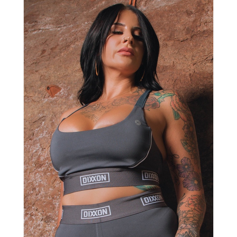 Women’s Jane Sports Bra – Gray