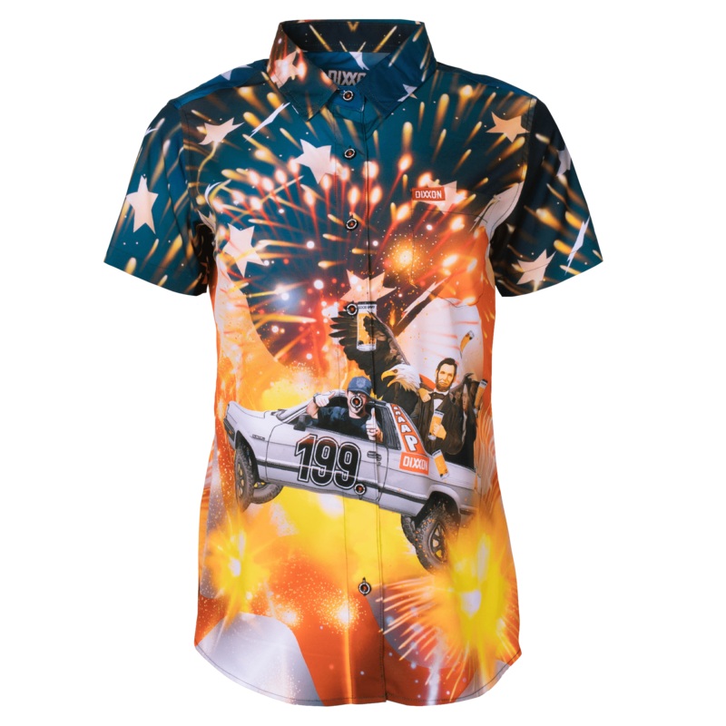 Women’s Red, White, & BRAAP Party Shirt