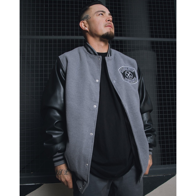 Absolute Defiance Wool Varsity Jacket