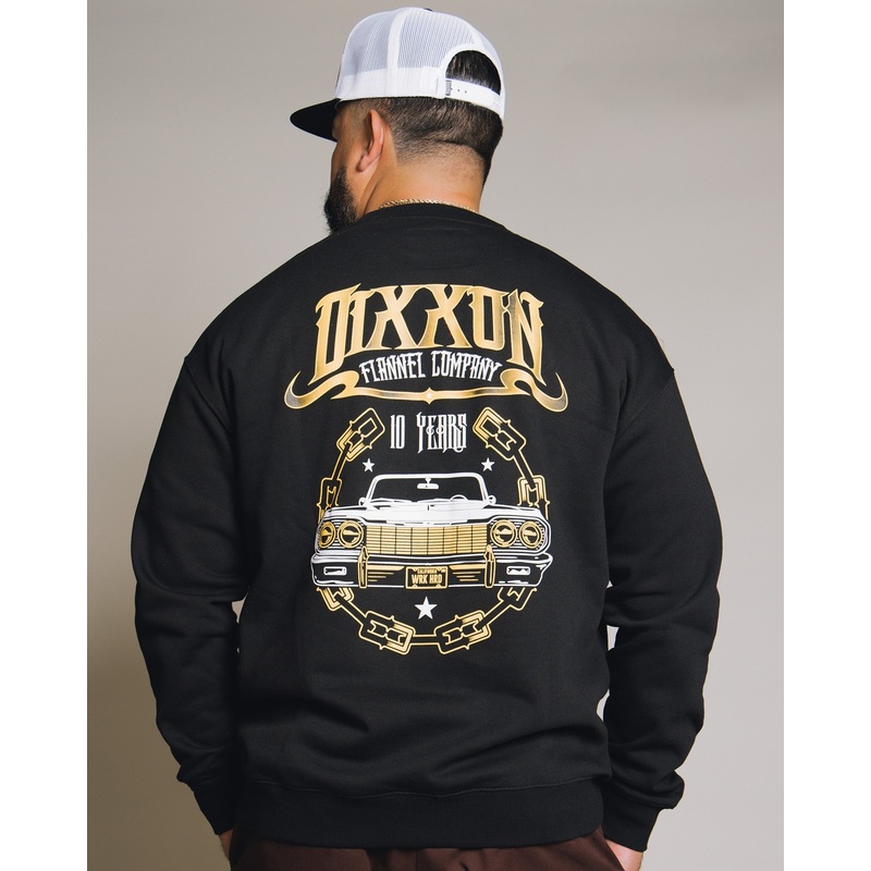 Lowrider Crewneck Sweatshirt – Black