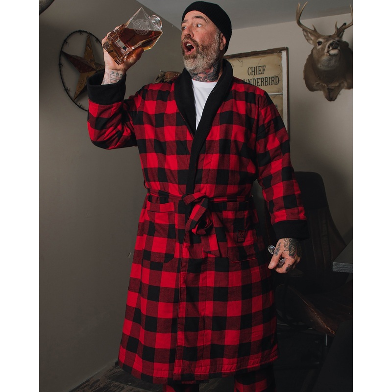 Redrum Fleece-Lined Robe