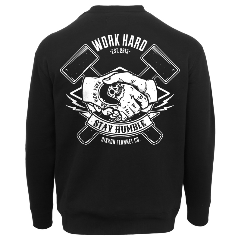 White Hammers Crewneck Sweatshirt – Black