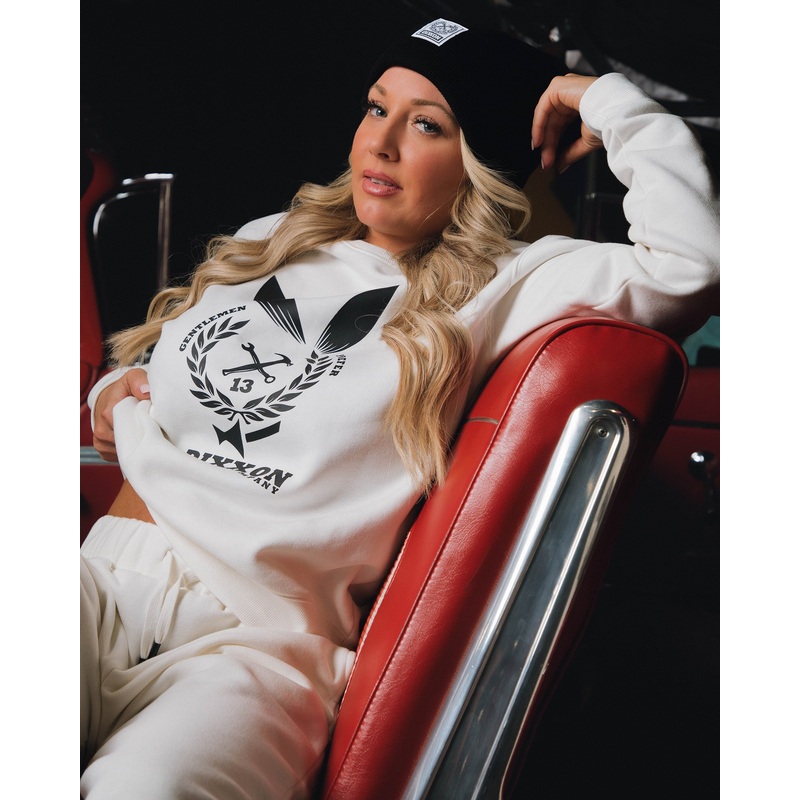 Women’s Gent Crewneck Sweatshirt – White