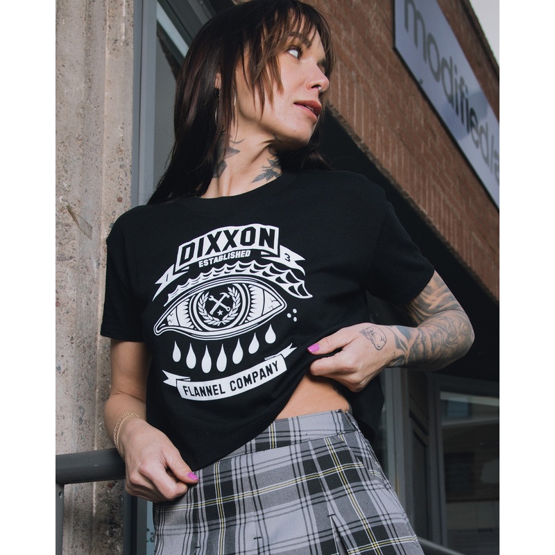 Women’s Mystic Crop Top – Black