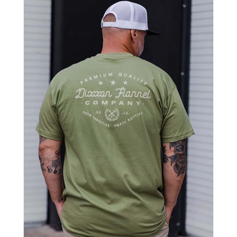 Tan Road Warrior T-Shirt – OD Green