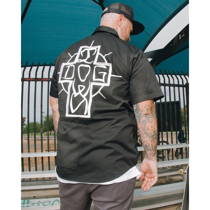 WorkForce Dogtown Ese Cross Short Sleeve Work Shirt