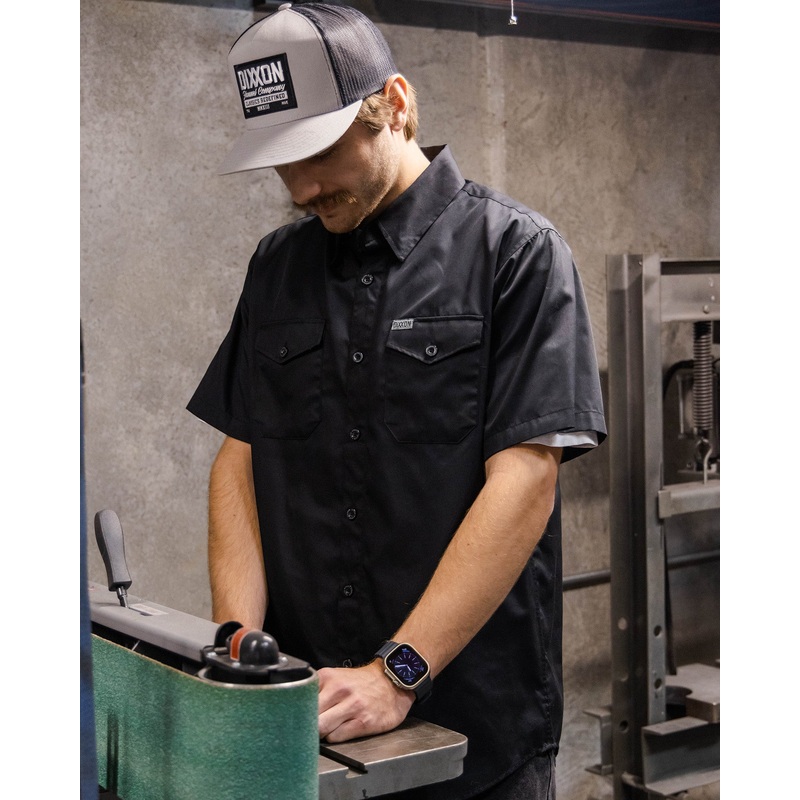 WorkForce Short Sleeve Work Shirt – Black