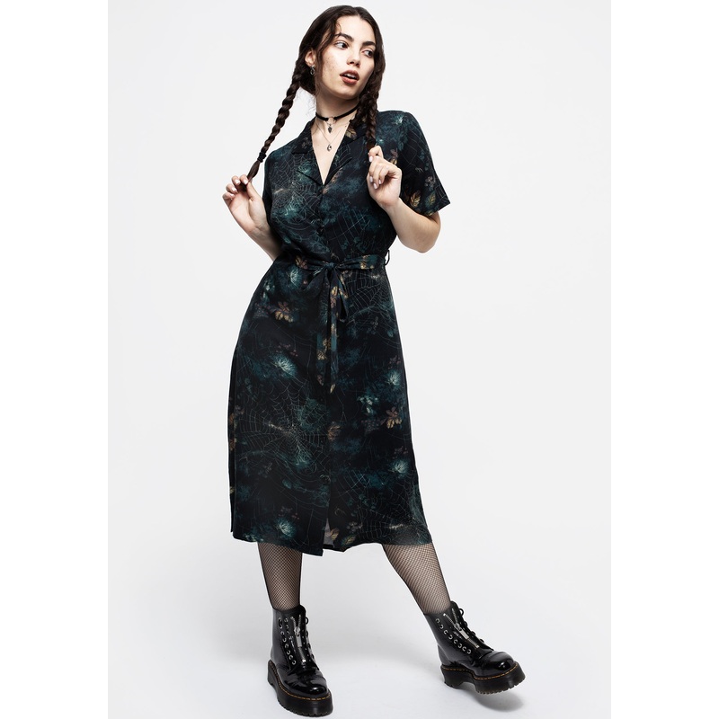 Blackthorn Midi Shirt Dress