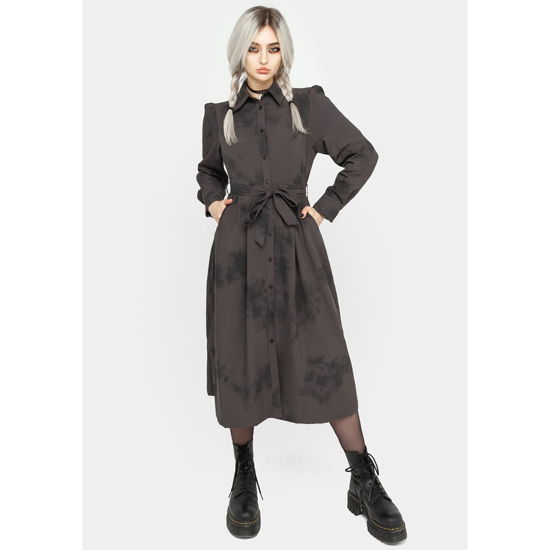 Carya Midi Shirt Dress