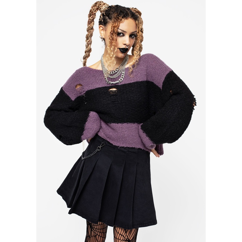 Fuzz Relaxed Knit Jumper
