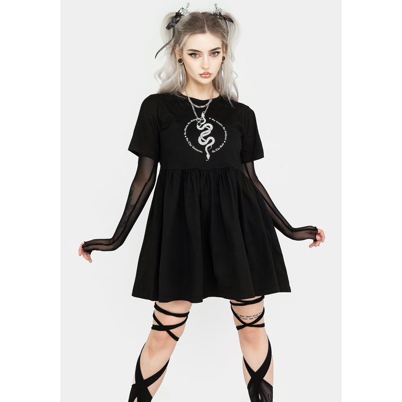 Hermetica Jersey Skater Dress