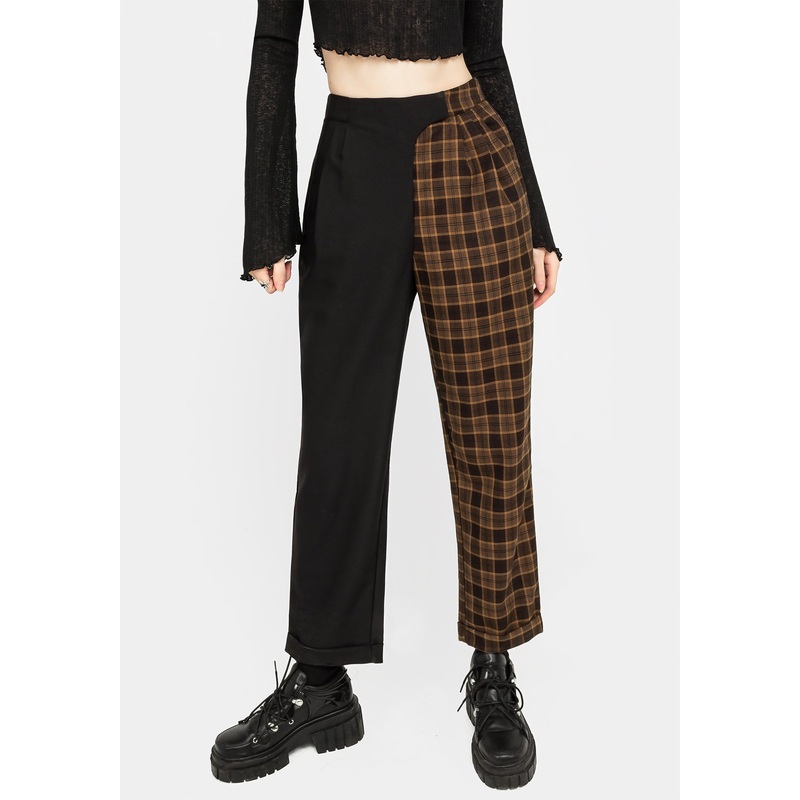 Hickory Check Tailored Trousers