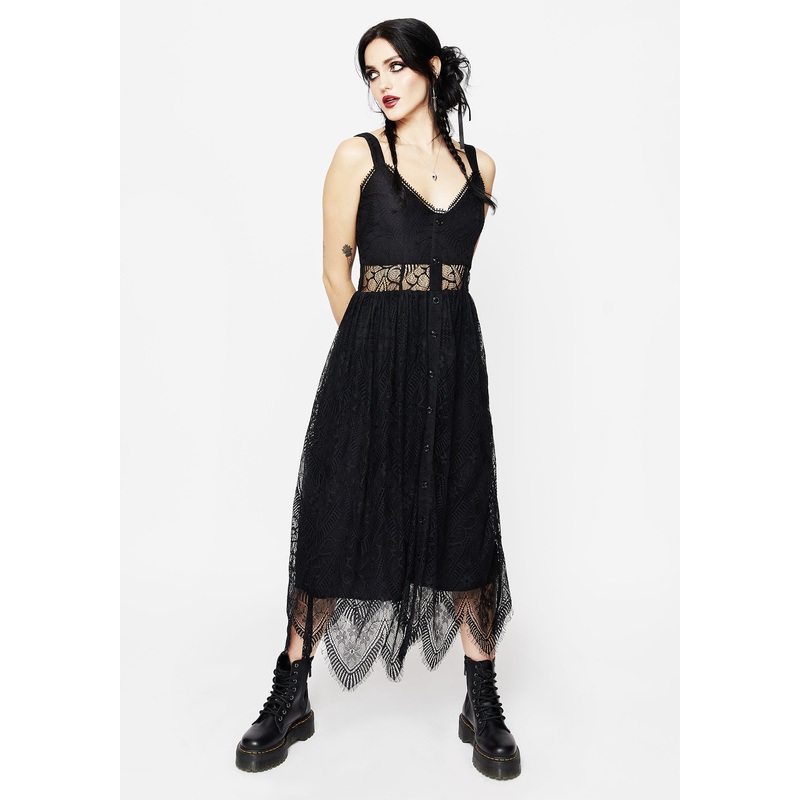 Poltergeist Lace Midaxi Dress