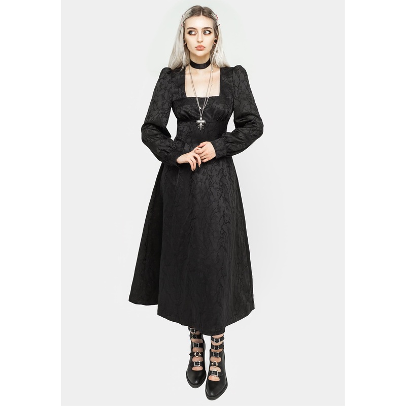 Rosamund Bishop Sleeve Midaxi Dress