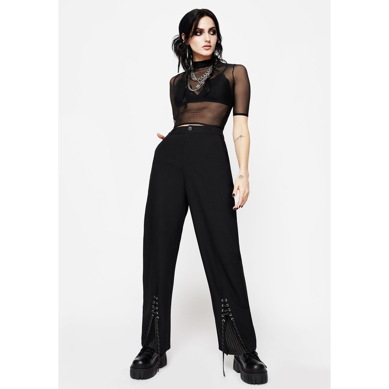 Split Lace Trousers