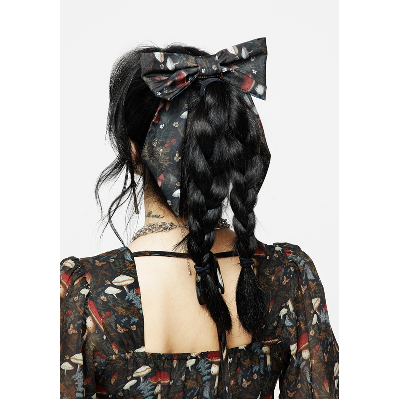 Amanita Organza Bow Barrette Hair Clip