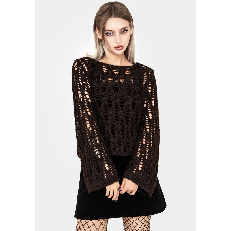 Ameila Pointelle Jumper