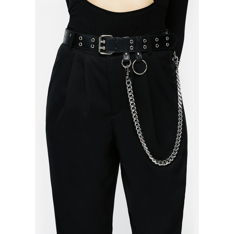 Fury Double Eyelet Chain Belt