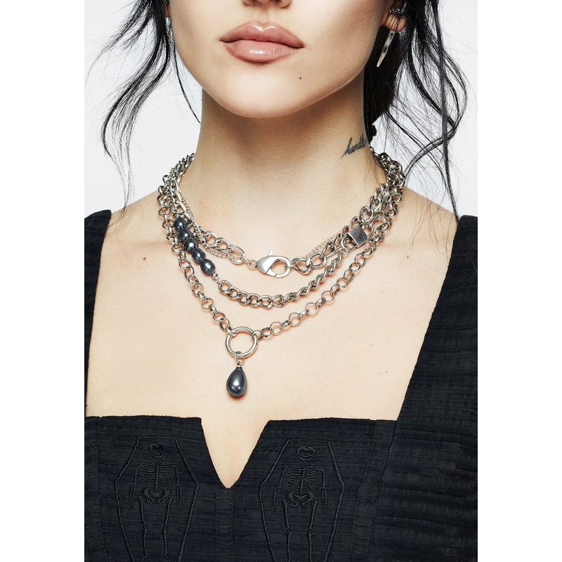 Leila Pearl Layered Necklace