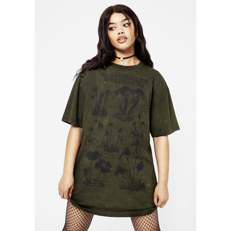 Psychotrope Mushroom Tee Dress