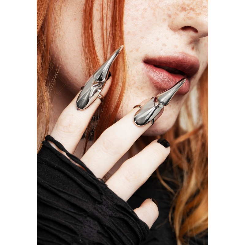 Alma Adjustable Nail Ring Set