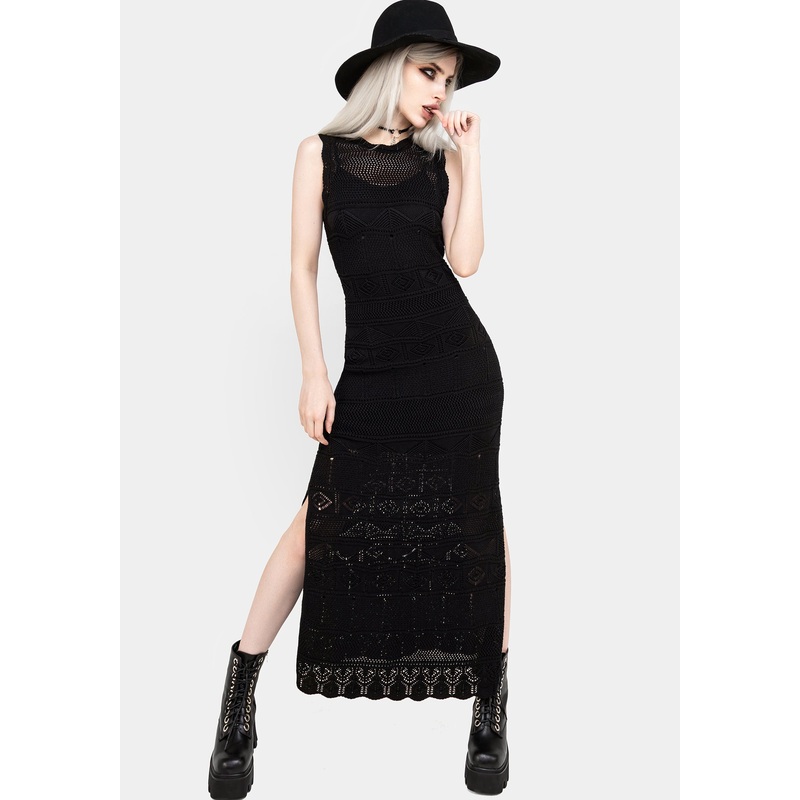 Astral Pointelle Maxi Dress