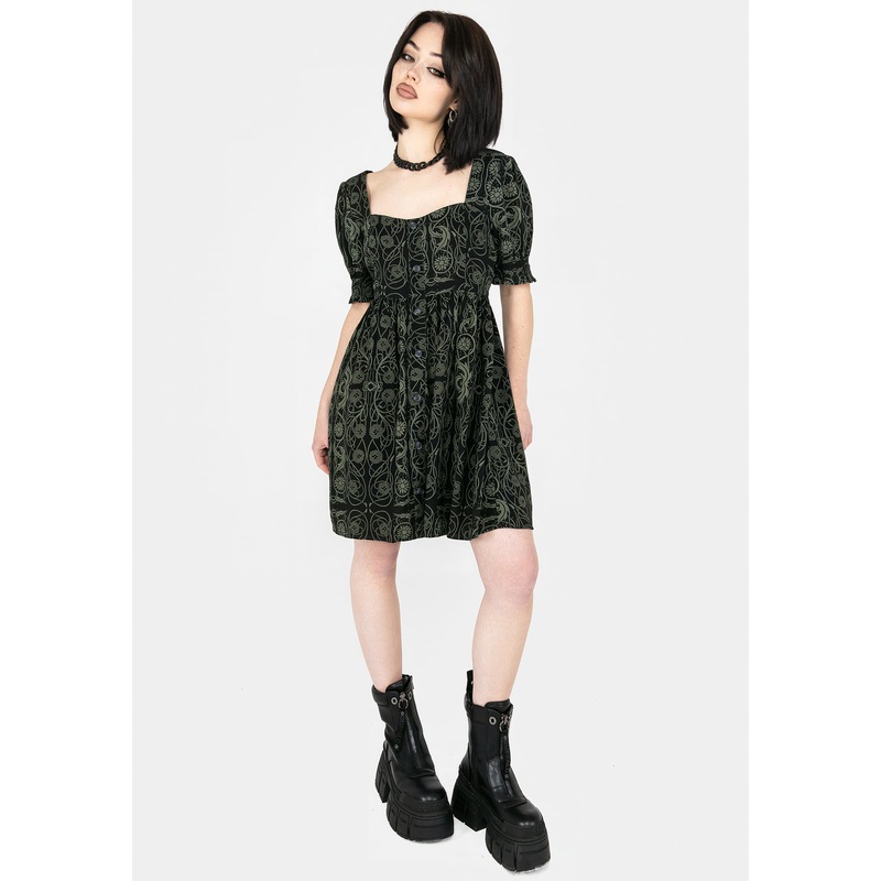 Fianna Button Front Mini Dress