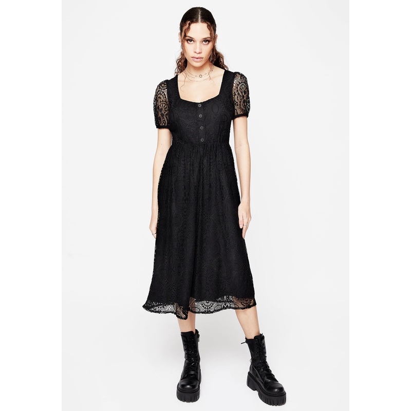 Harmonia Lace Midi Dress