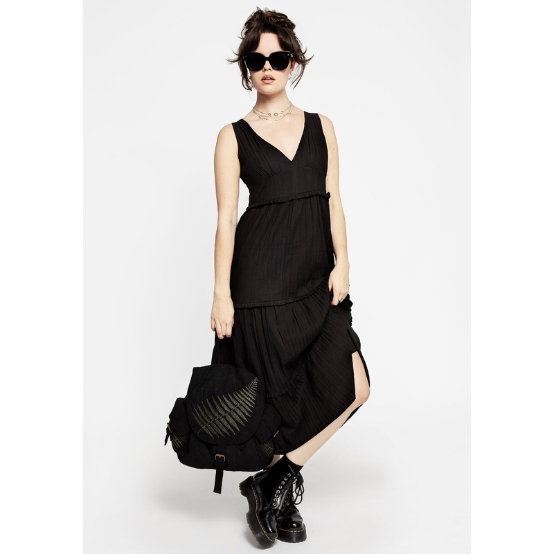Hereka Tiered Frill Midaxi Dress