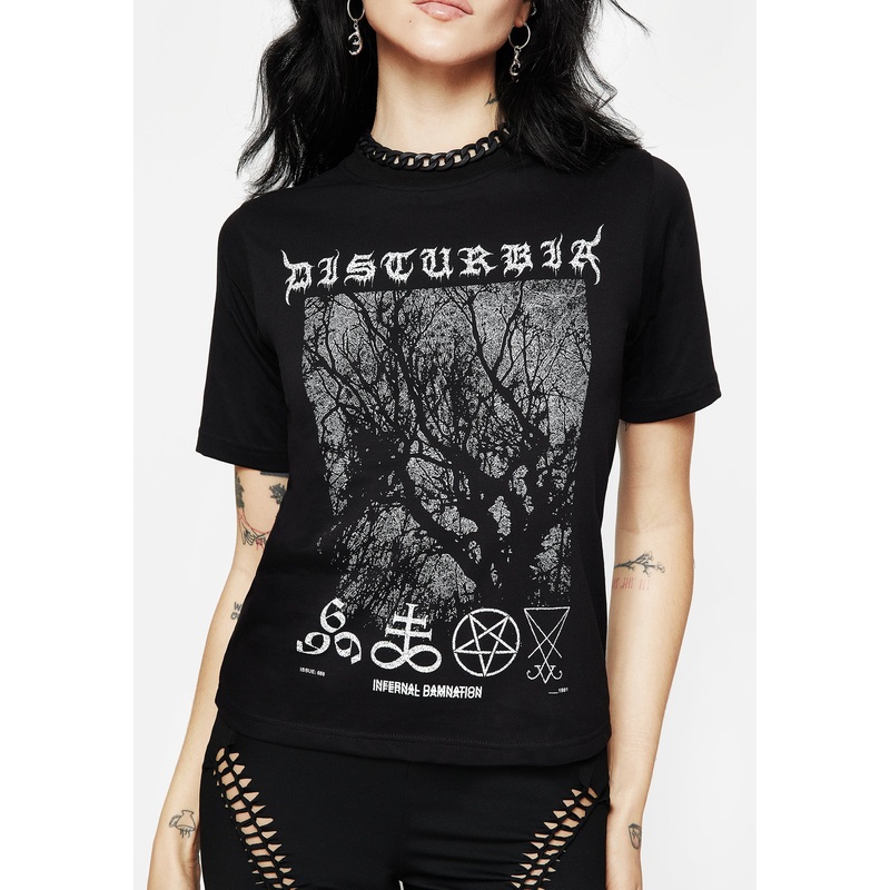 Infernal Graphic Print T-Shirt