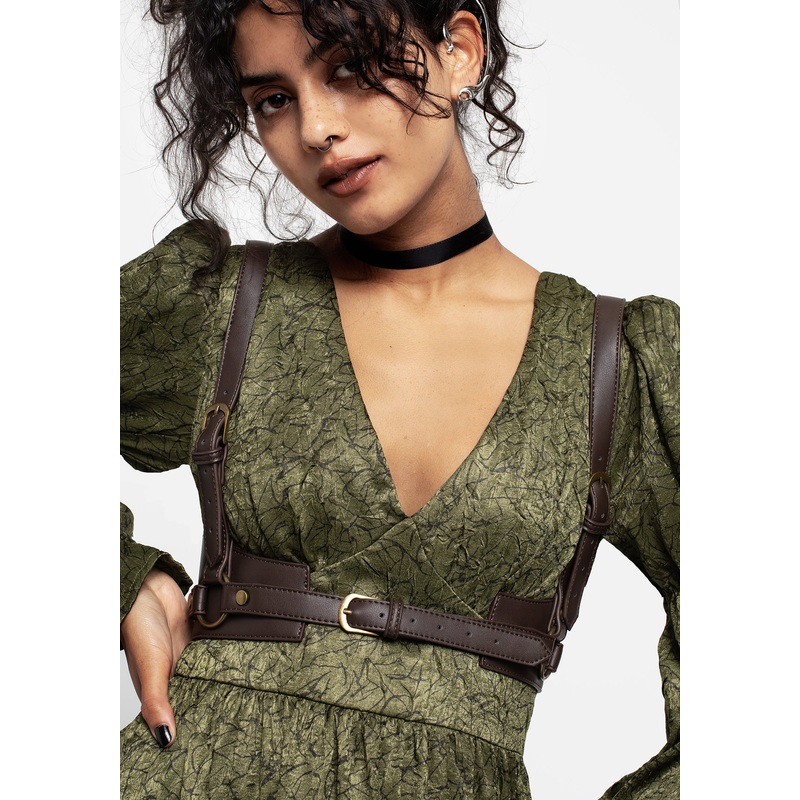 Maeve Western Harness – Brown