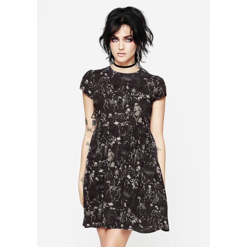 Melancholia Mini Skater Dress
