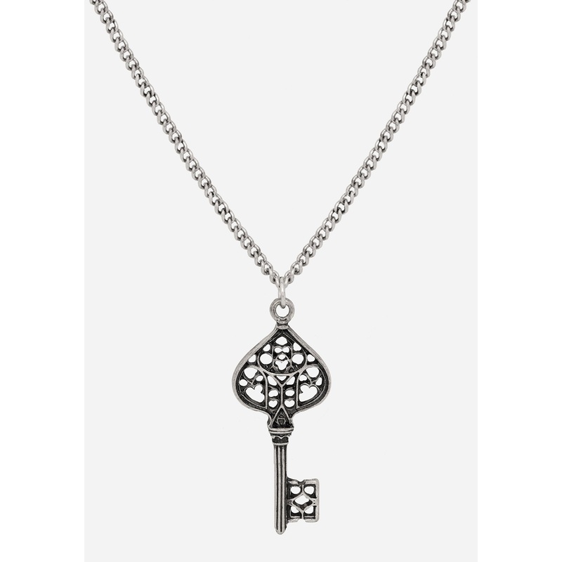 Claustrum Gothic Key Pendant Necklace