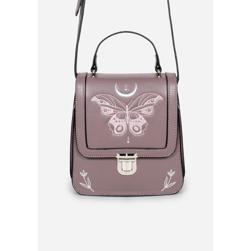Cocoon Butterfly Crossbody Mini Satchel Bag