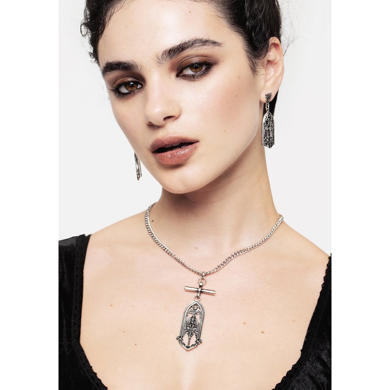 Gargoyle Gothic Pendant Necklace
