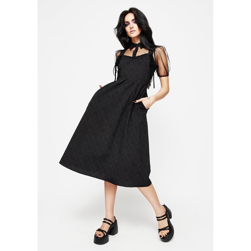 Inga Corset Midi Dress
