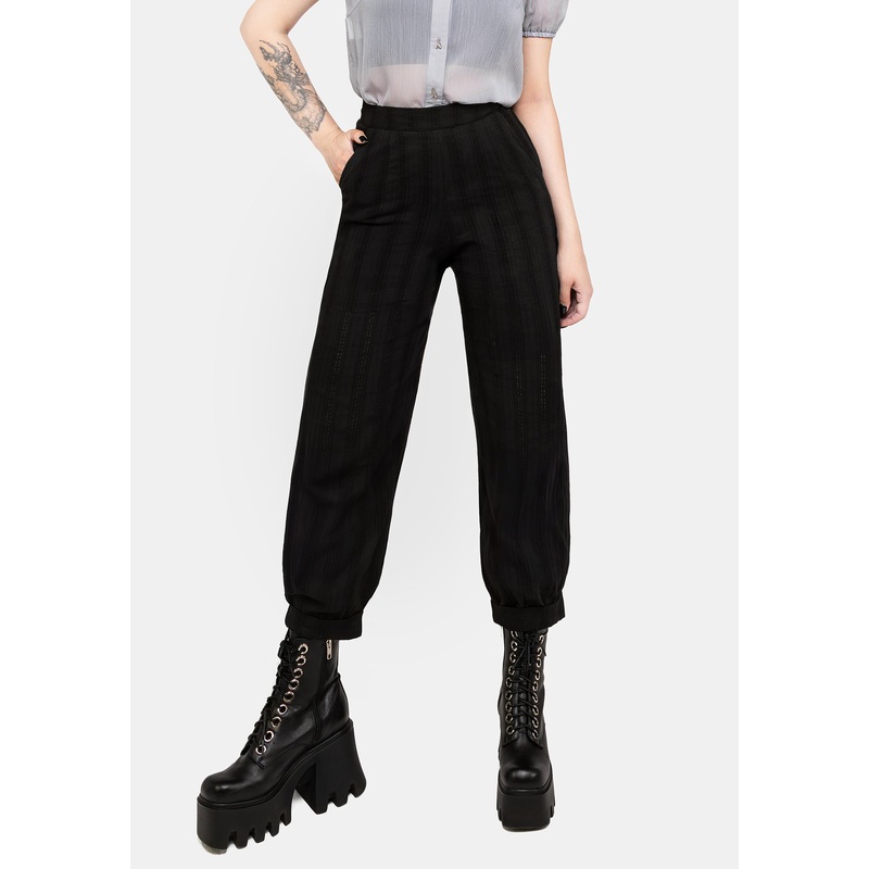 Mayhem Cotton Balloon Leg Trousers