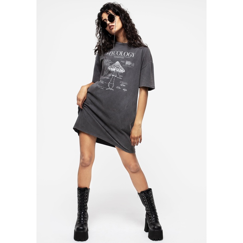 Mycology Graphic Print Tee Dress