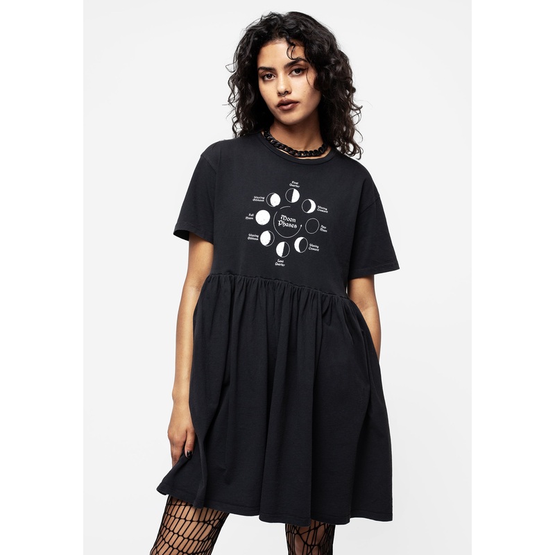 Phase Graphic Print Mini Skater Dress