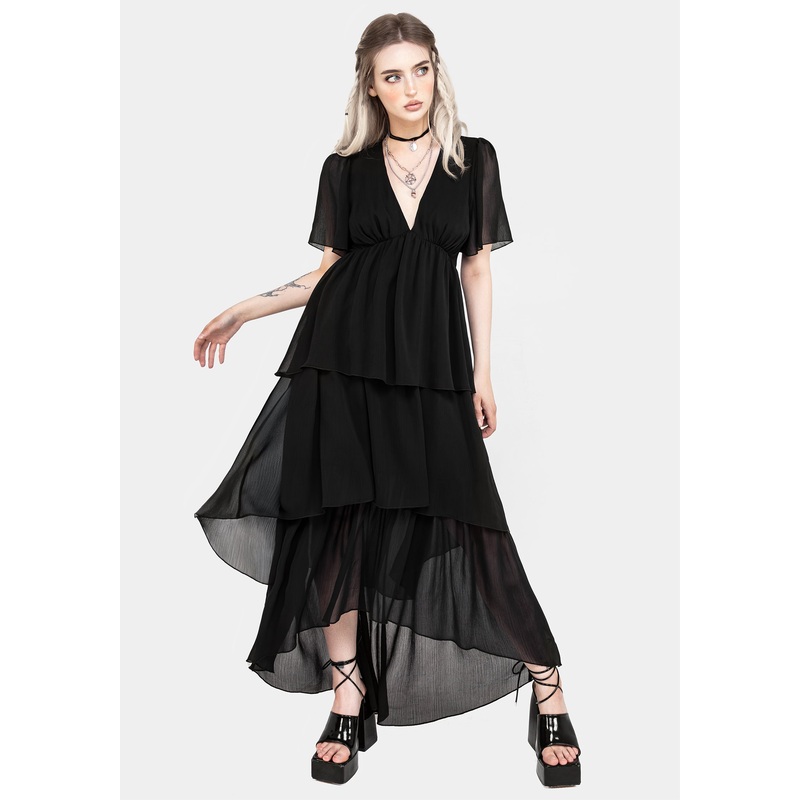 Sasha Tiered High-Low Dress