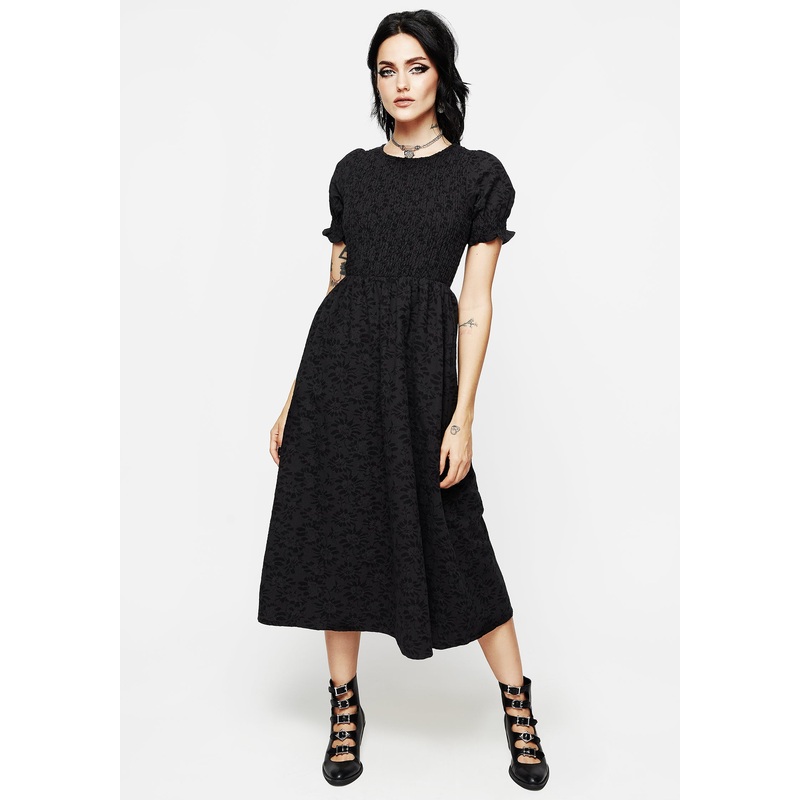 Amun Midi Smock Dress