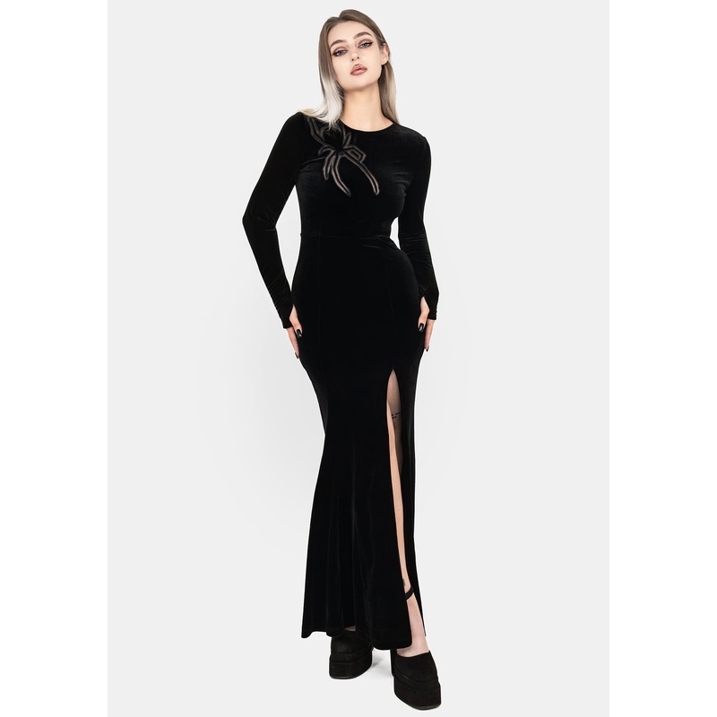 Antivenom Spider Cut Out Mesh Gown