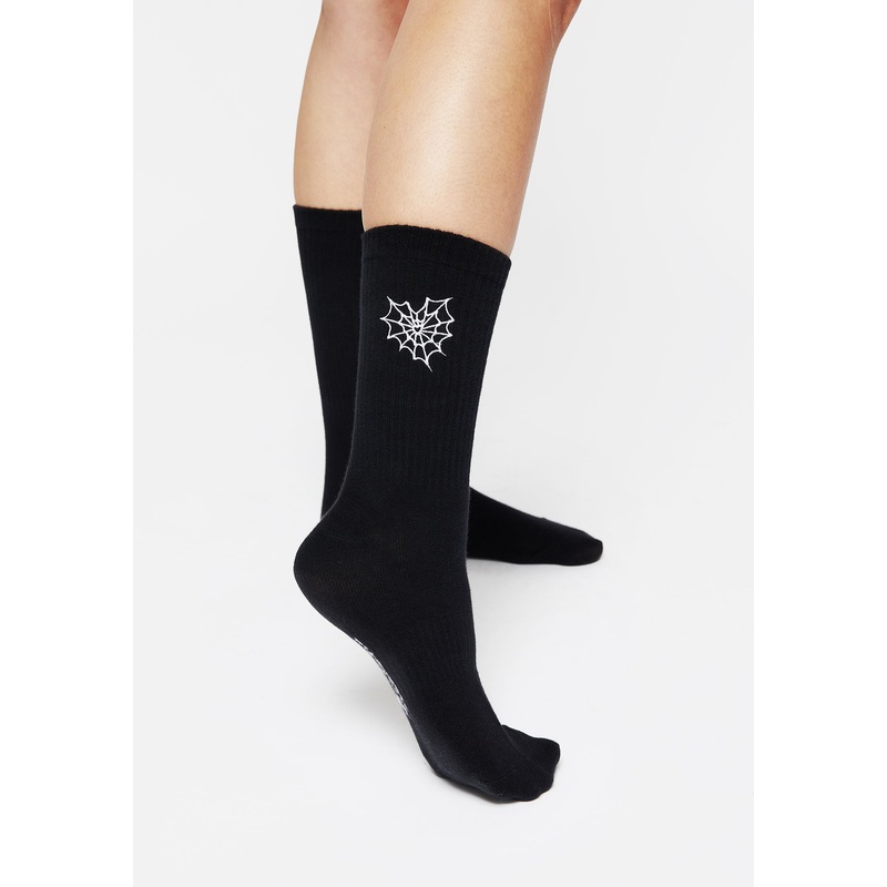 Catch Feelings Embroidered Socks