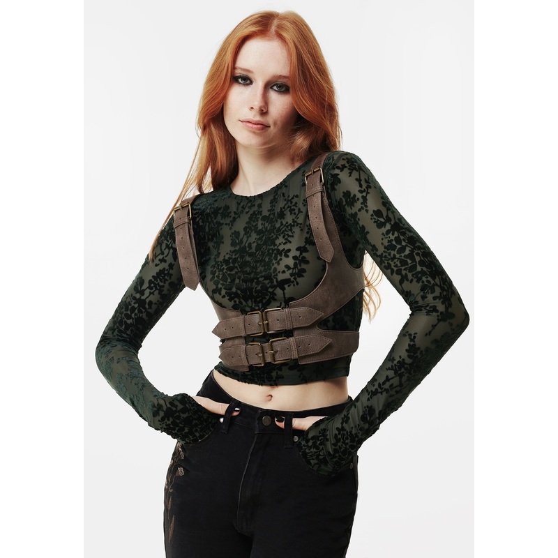 Clementine Buckle Cut Out Harness