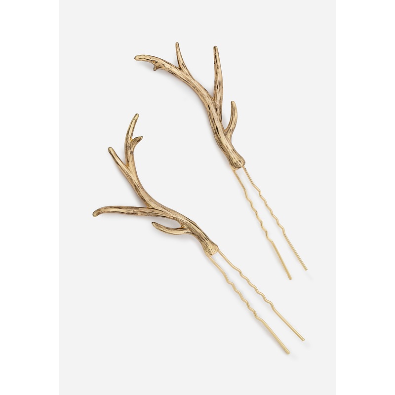Faline Antler Hair Pins