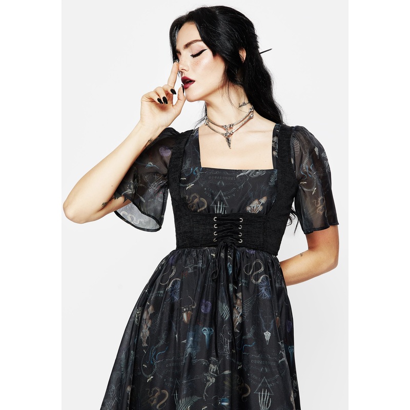 Florence Lace Up Harness Corset Top