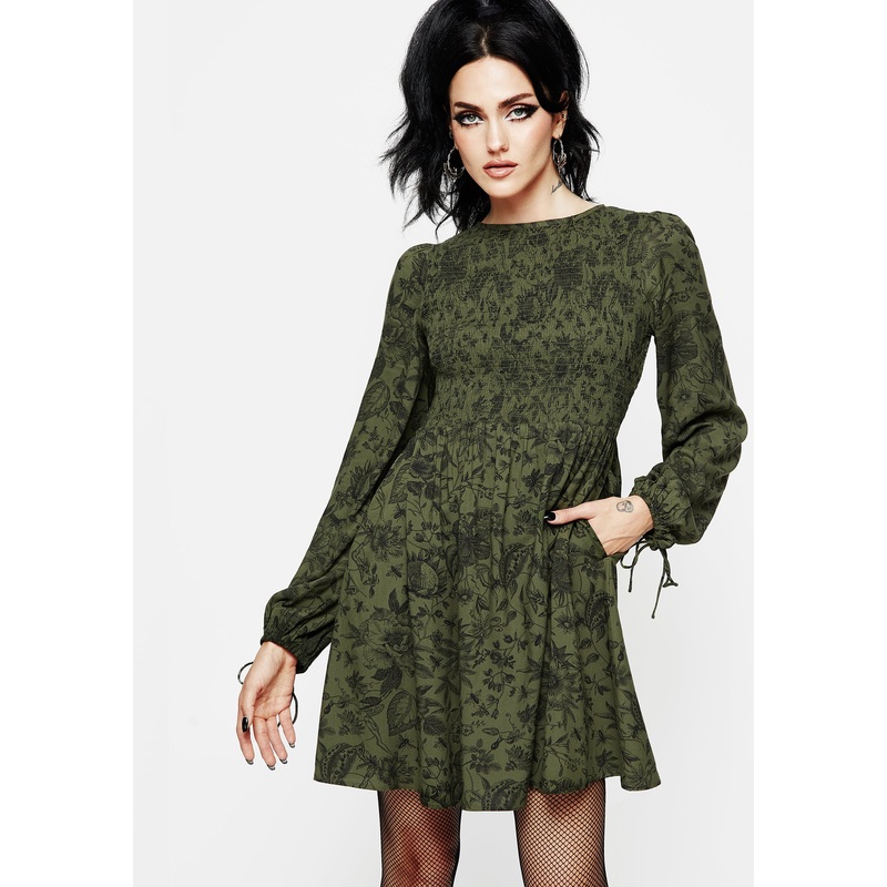 Meadowflowers Floral Print Mini Dress